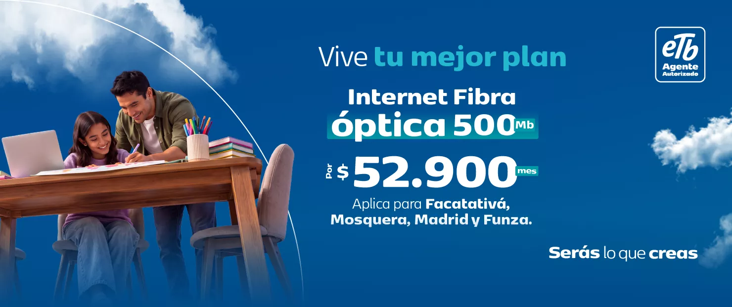 La conexión más importante es con tu familia lleva internet fibra óptica 910MB